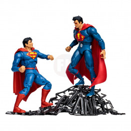 DC Multiverse Multipack akčná figúrka Superman vs Superman of Earth-3 (Gold Label) 18 cm